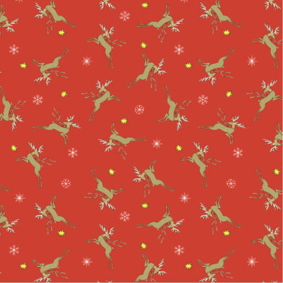 Oh Deer  Red