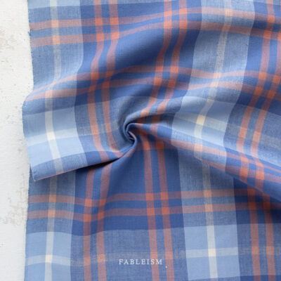 Arcade Plaid Woven  Lazuli