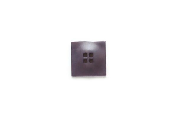 Purple Square Corozo  25Mm Bg0525Z25