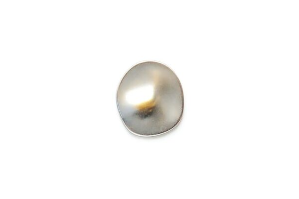 Metal Silver And Gold Saucer Shank  23Mm Br0943M23