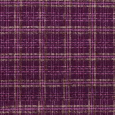 Crosshatch Plaid Merlot Flannel