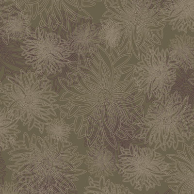 Floral Elements  Green Wood
