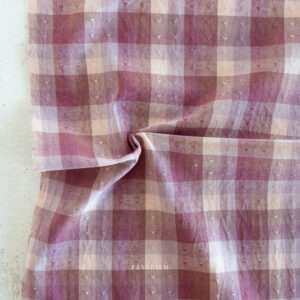  Gingham Hearts  Cameo Pink