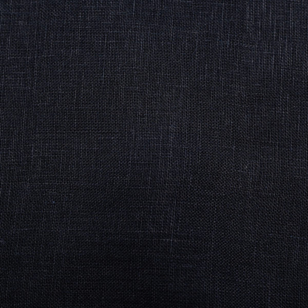 Yarn Dyed Linen  Black