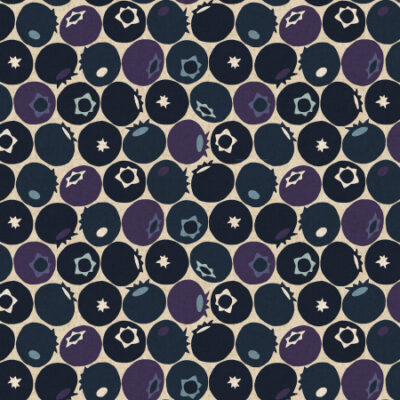 Blueberry  Blueberry Hill Unbelached Canvas
