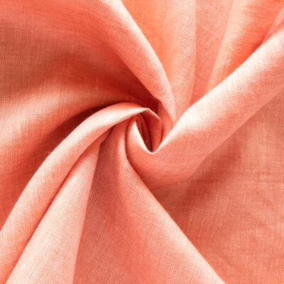 Yarn Dyed Linen  Strawberry Shortcake