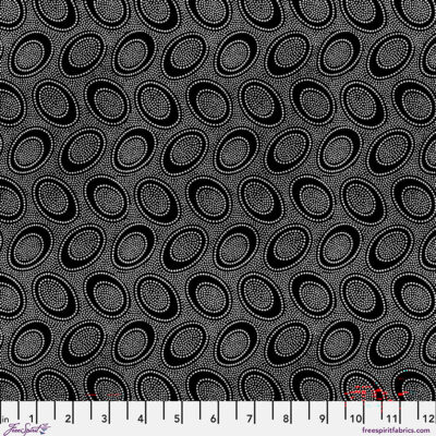 Aboriginal Dot  Black
