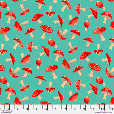 Small Toadstool Aqua