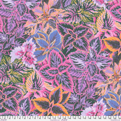 Bold Leaves  Pink