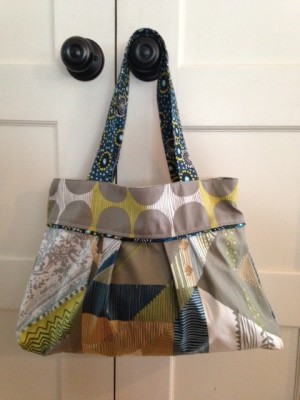 JEN FOX PLEATED TOTE