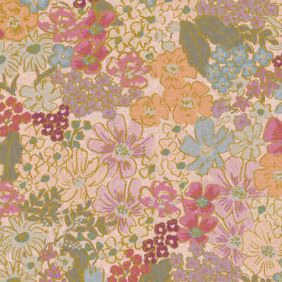 Mimi  Plum Canvas Metallic