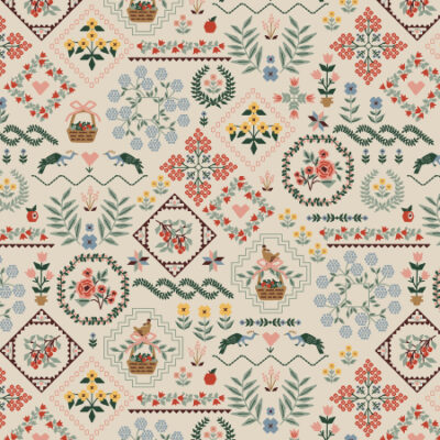 Heritage Sampler  Linen