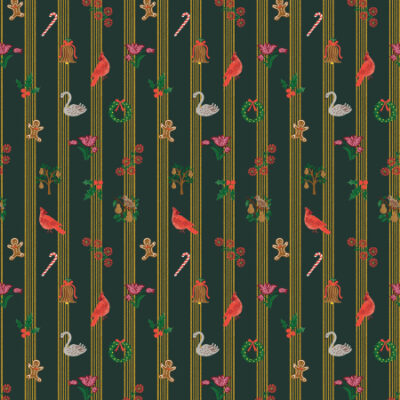 Yuletide  Evergreen Metallic