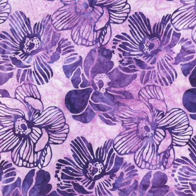 Serene Bouquet  Srk-22982-6 Purple