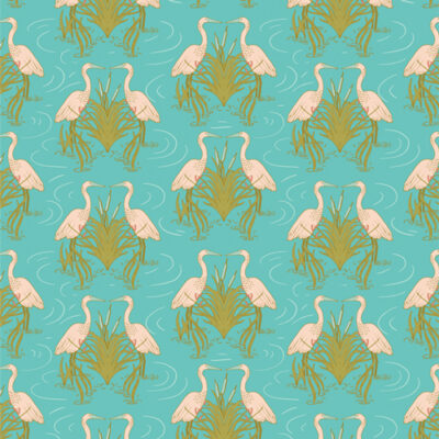 Egret Dance  Daybreak